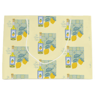 Lemon Farm Retro Large Gift Bag