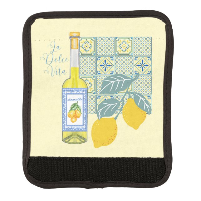  Lemon Farm Retro Luggage Handle Wrap (Front)
