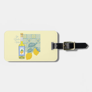 Lemon Farm Retro Luggage Tag
