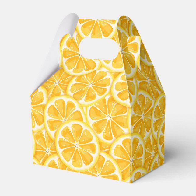 Lemon Favor Boxes (Front Side)