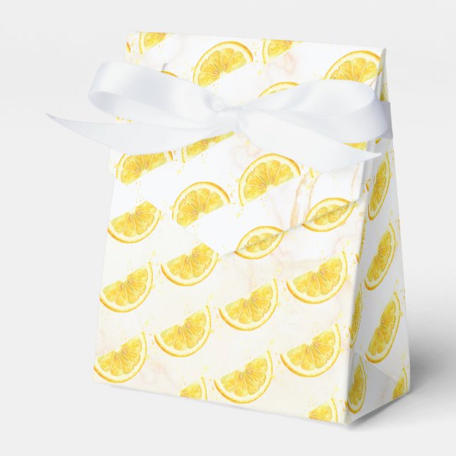 Lemon Favor Boxes (Front Side)