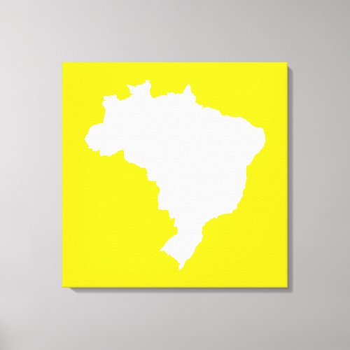 Lemon Festive Brazil at Emporiomoffa Canvas Print