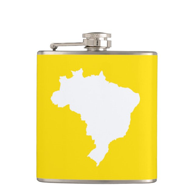 Lemon Festive Brazil Flask (Front)