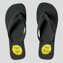 Lemon Flip Flops