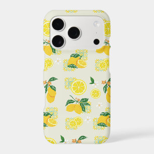  Lemon Floral iPhone 17 Pro Case