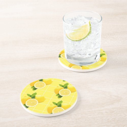 Lemon Fresh Coasters
