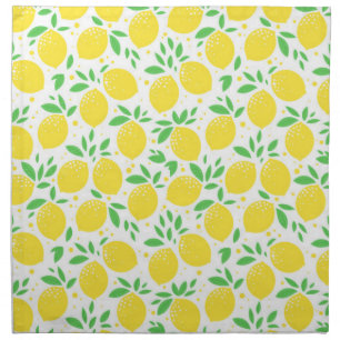 LEMON FRESH FRUIT PATTERN NAPKIN