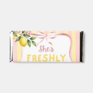 Lemon Freshly 21 Pink Lemonade Birthday Party Hershey Bar Favors