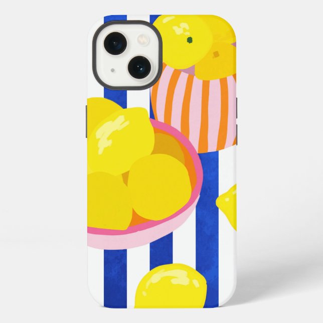 Lemon Freshness Iphone Case (Back)