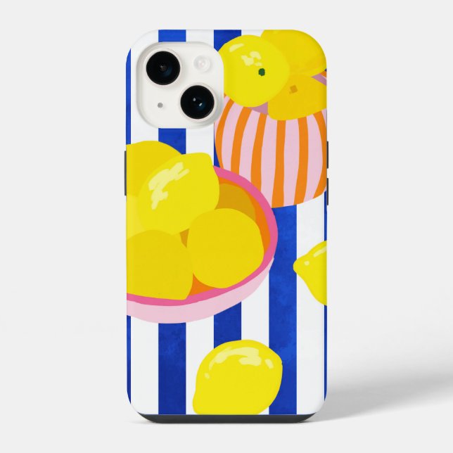 Lemon Freshness Iphone Case (Back)