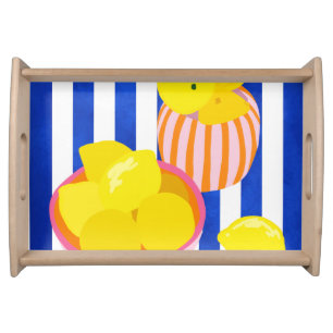 Lemon Freshness Serving Tray