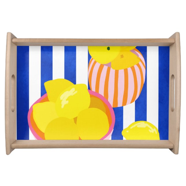 Lemon Freshness Serving Tray (Front)