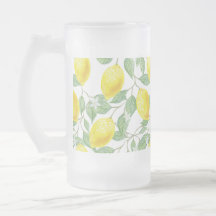 Lemon Frosted Mug