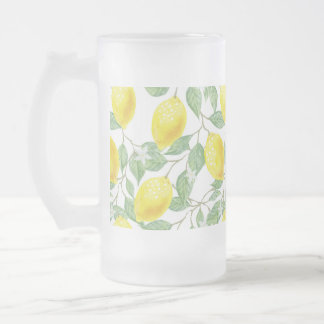 Lemon Frosted Mug