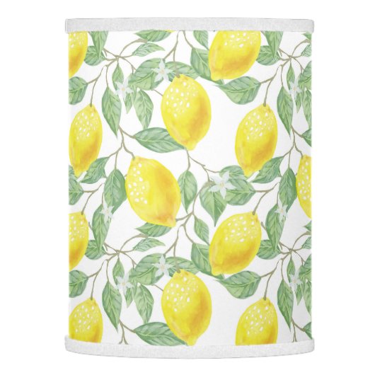 Lemon Fruit Citrus Trendy Lamp Shade (Left)