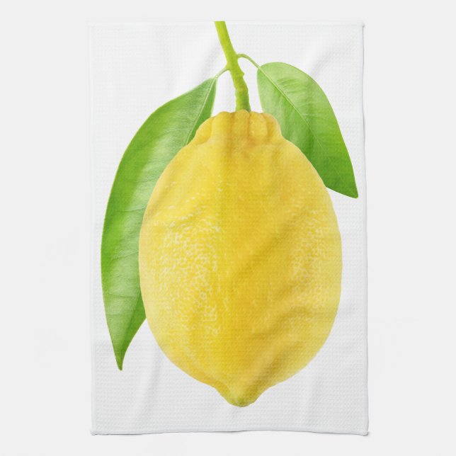Lemon fruit kitchen towel (Vertical)