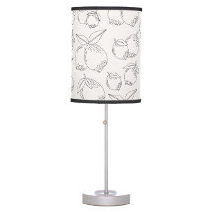 Lemon Fruit Market Minimal Line Table Lamp