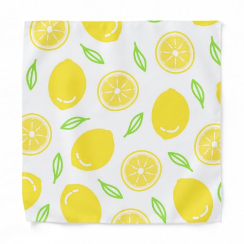 Lemon fruit pattern iPhone  iPad case Bandana