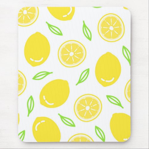 Lemon fruit pattern iPhone  iPad case Mouse Pad