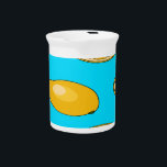 Lemon fruit pattern pitcher<br><div class="desc">Lemon fruit pattern.</div>