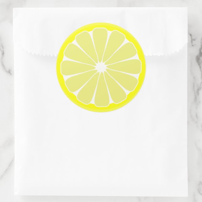 Lemon Fruit Stickers (Bag)