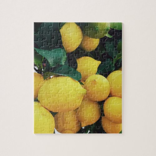 Lemon fruit tree jigsaw puzzle