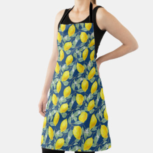 LEMON FRUITS IN COUNTRY BLUE APRON