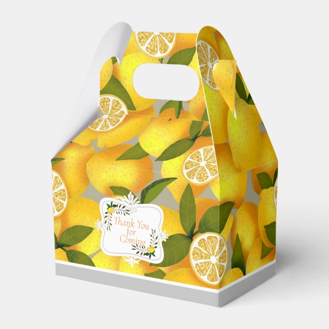 Lemon Full  Favor Boxes (Front Side)