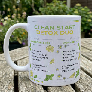 Lemon Ginger Tea Recipe Reset Chamomile  Coffee Mug