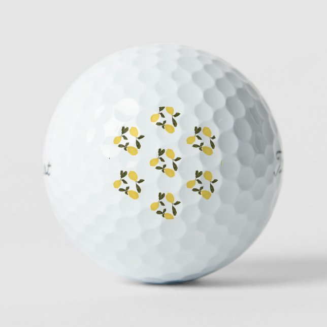 Lemon Golf Balls (Front)