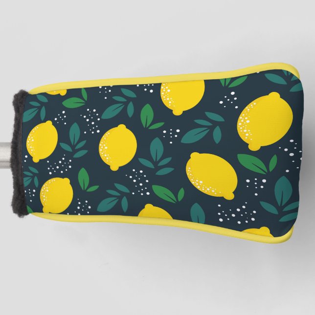 Lemon Golf Head Cover (Front)