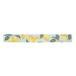 Lemon Greenery Gift Wrapping Ribbon