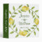 Lemon & Greenery Watercolor Custom Wedding Binder