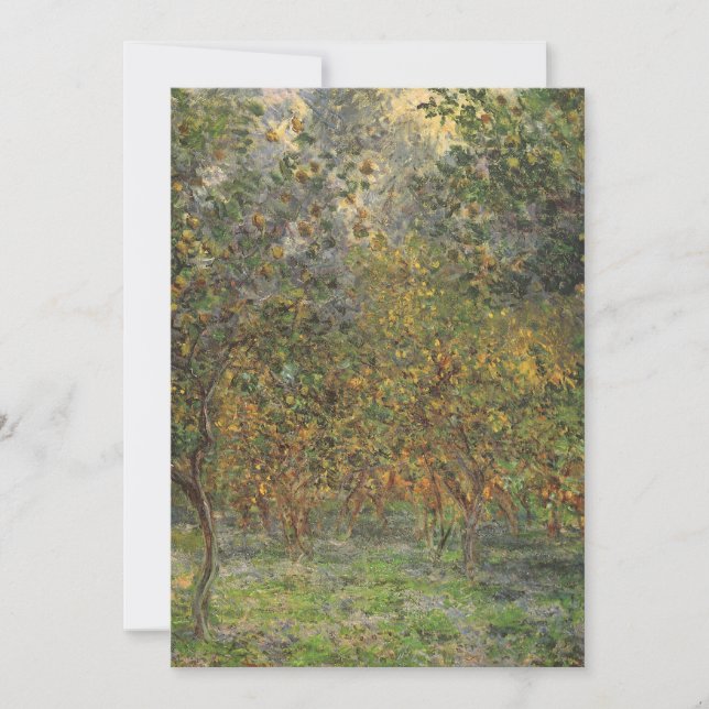 Lemon Grove in Bordighera by Claude Monet (Front)