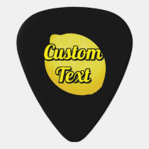 Lemon Guitar Pick