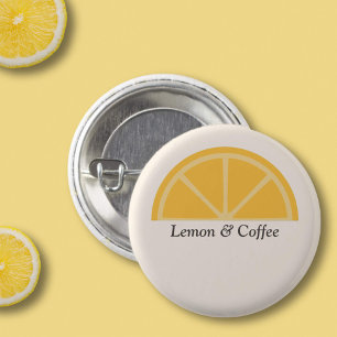 Lemon Half-Slice Button