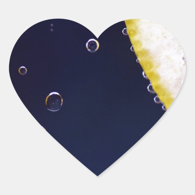 Lemon Heart Sticker (Front)