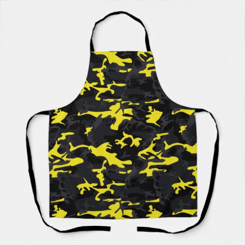 Lemon Highlights Camo Apron