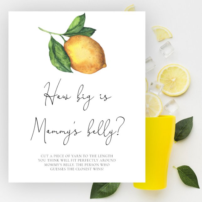 Lemon How big is mommy's belly game Poster (Creator Uploaded)
