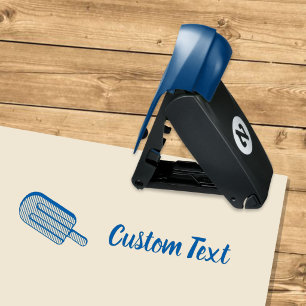 Lemon Ice Cream Stick Pocket Stamp