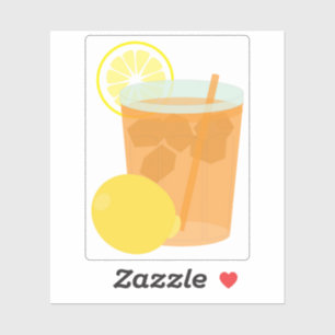 Lemon Iced Tea Sticker