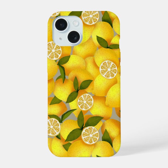 Lemon  iPhone 15 case (Back)