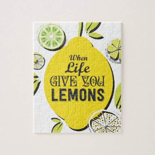 Lemon Jigsaw Puzzle