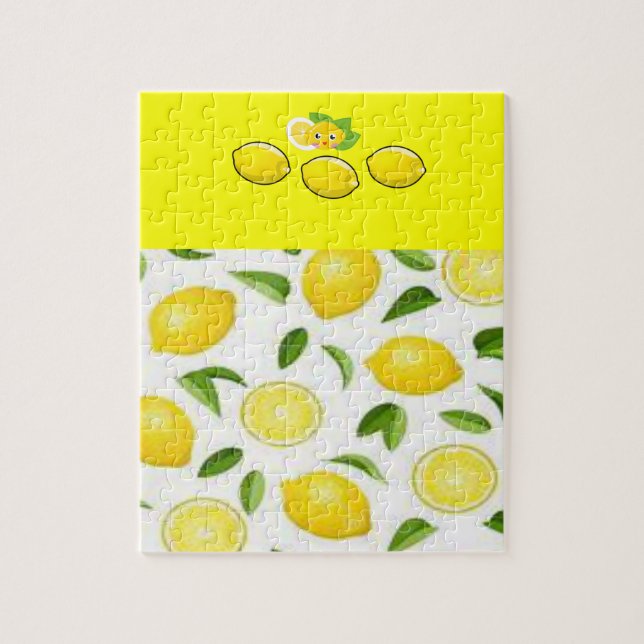 Lemon Jigsaw Puzzle (Vertical)