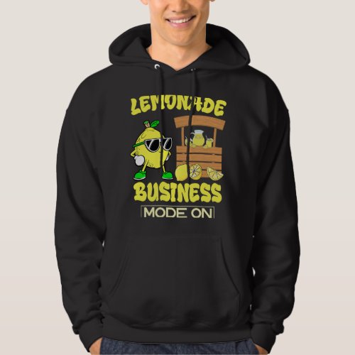 Lemon Juice Lemon Lover Business Mode On Lemonade  Hoodie