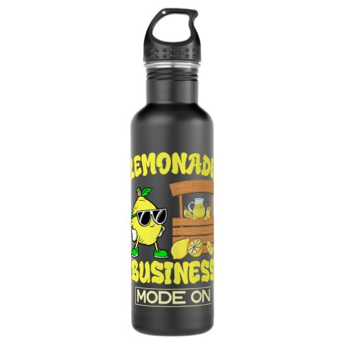 Lemon Juice Lemon Lover Business Mode On Lemonade  Stainless Steel Water Bottle