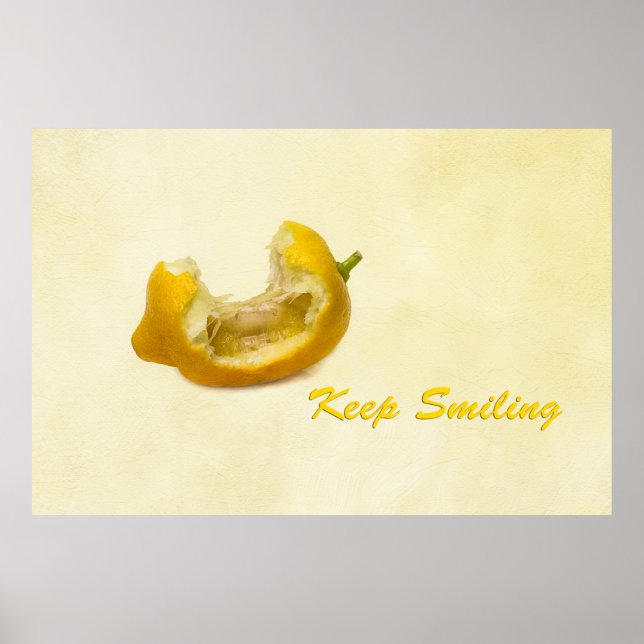 Lemon - Keep Smiling Poster (Front)