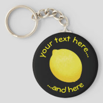 Lemon Keychain