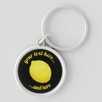 Lemon Keychain