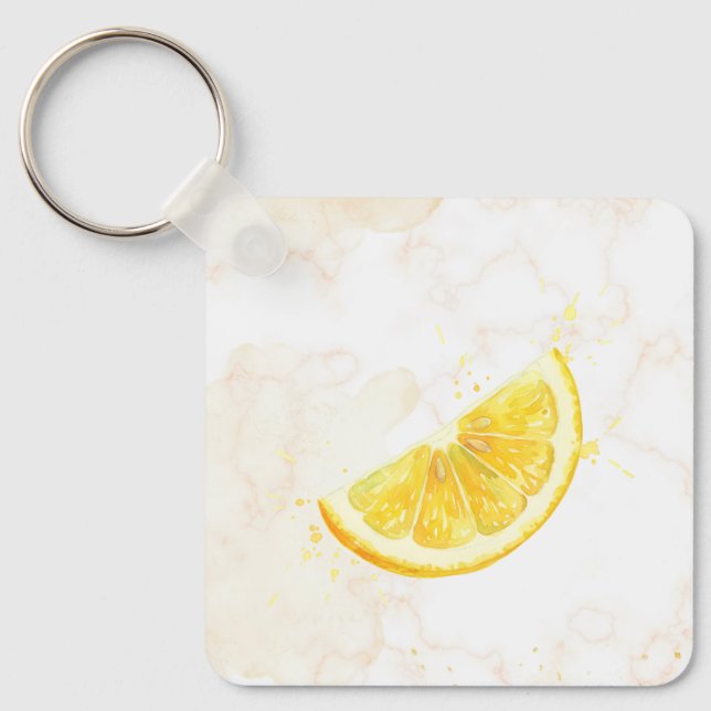Lemon Keychain (Front)